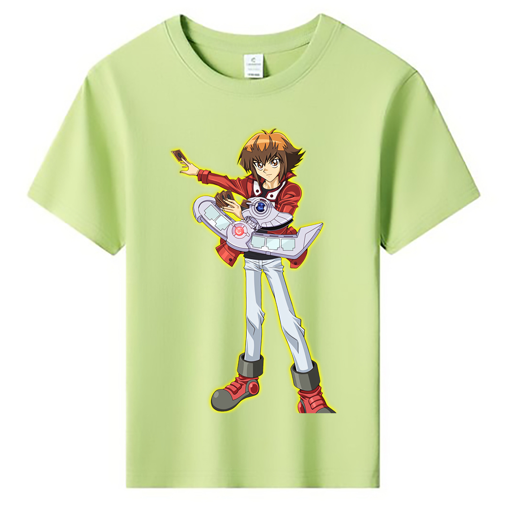 （画像用） 遊☆戯☆王 Yu-Gi-Oh! 綿100％キッズTシャツ（フロントプリント）